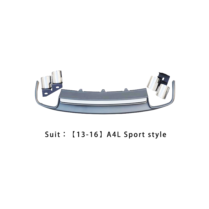 2013-2016 Audi A4L Audi Normal Sport Verzia Car Rear Lip